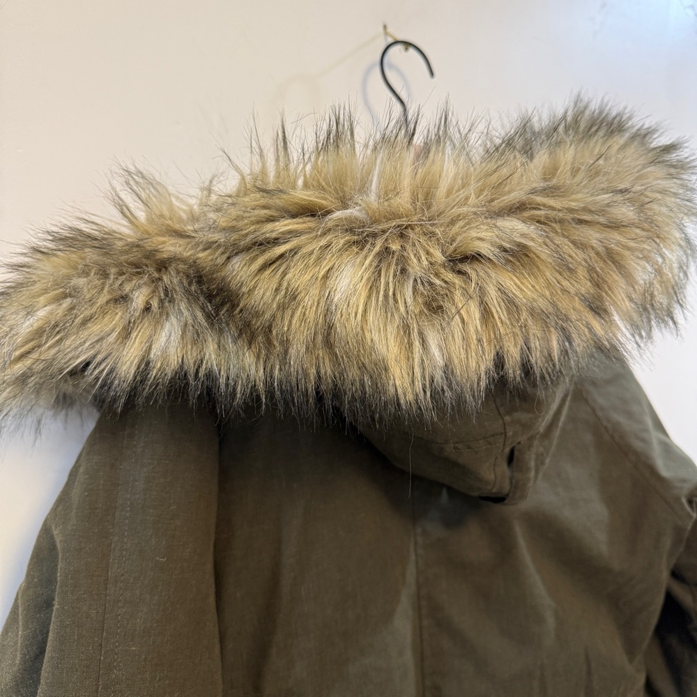 ARITZIA COMMUNITY | Paradigm Warmest Fish
Tail Parka Coat Military Edition sz L - Picture 12 of 13